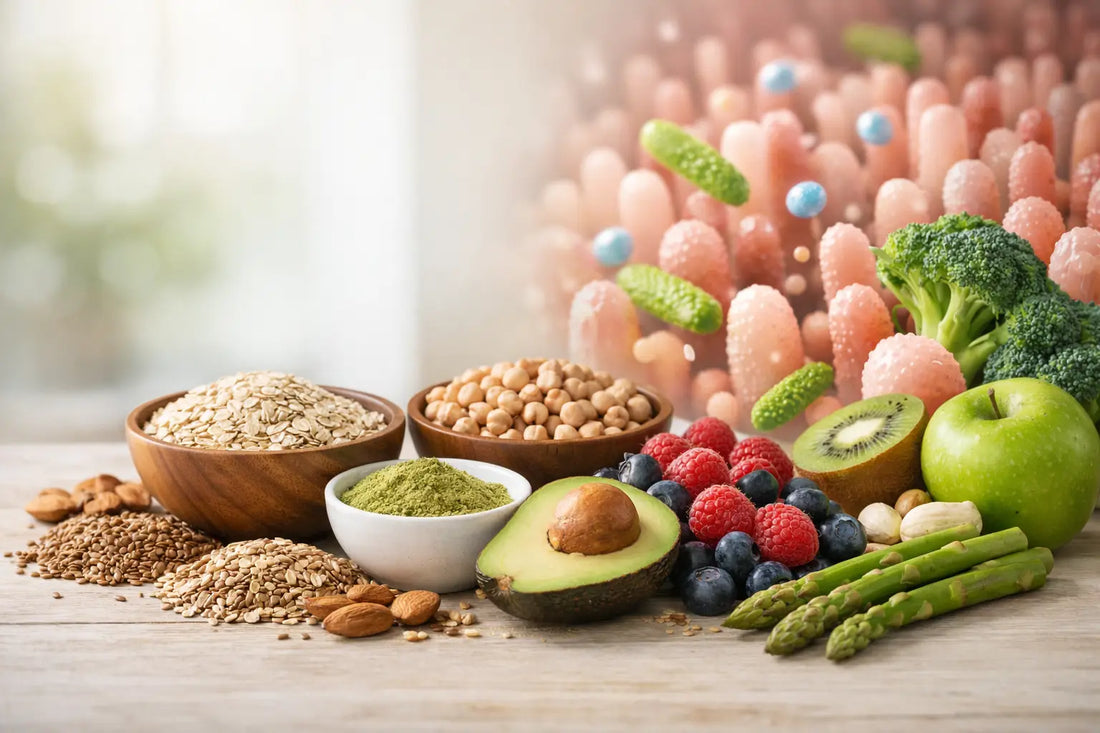 Fibras prebióticas para microbiota intestinal