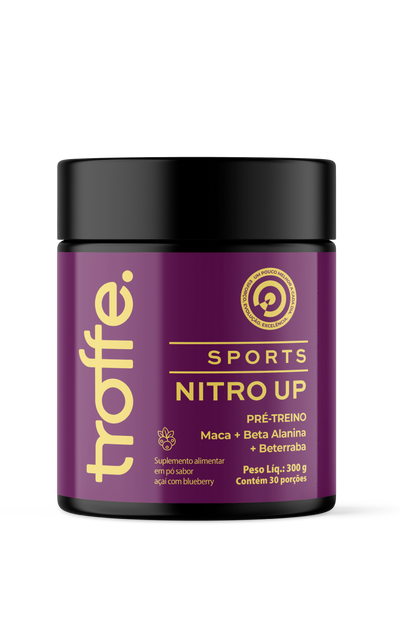 Troffe Sports Nitro UP | Energia leve, resistência e constância