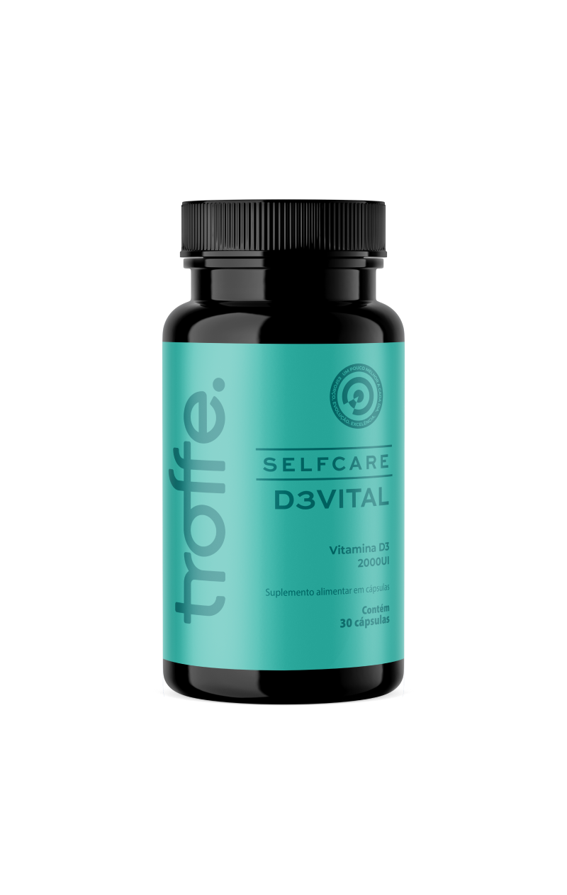 Troffe SelfCare D3Vital | Auxilia Funcionamento Muscular e Imune