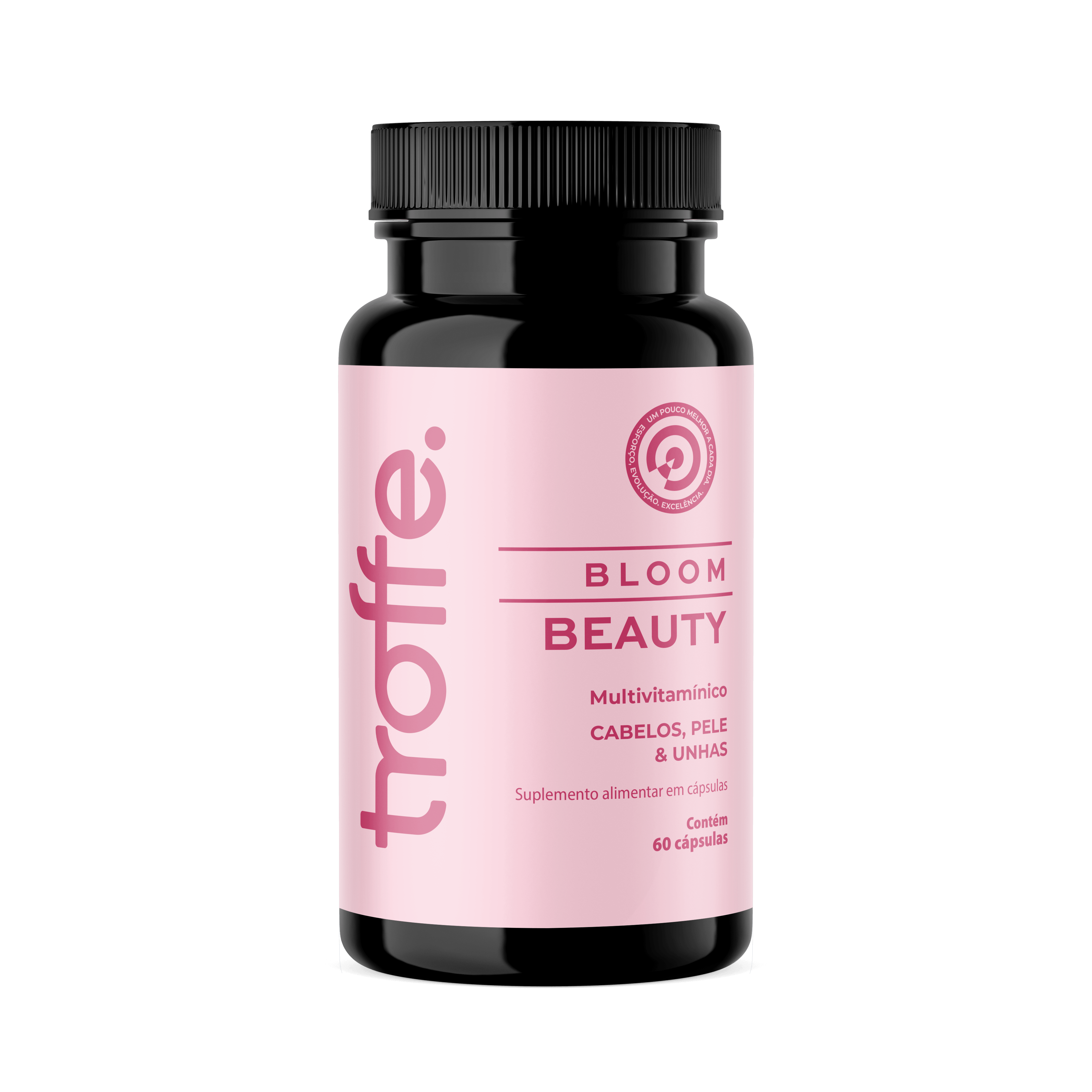 Troffe Bloom Beauty - Biotina Ácido Hialurônico Silício