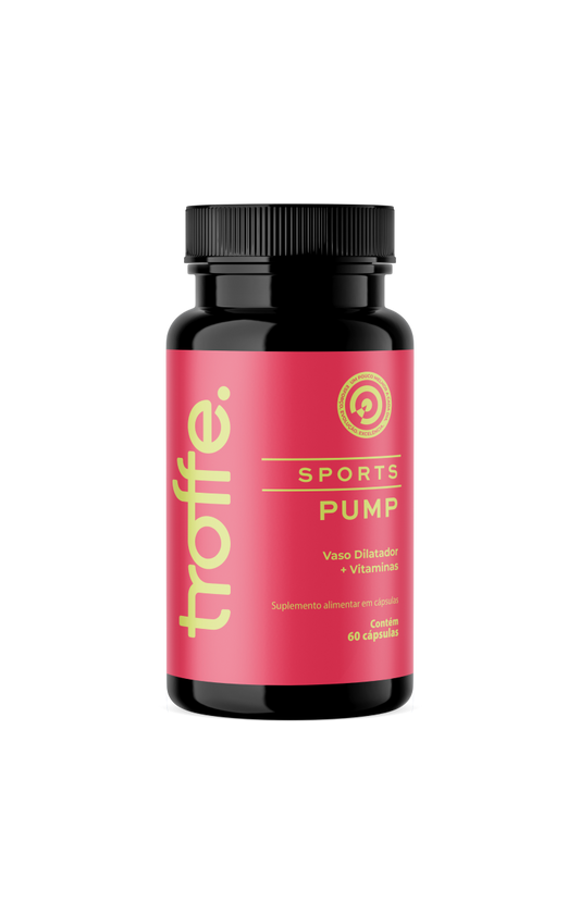 Troffe Sports Pump | Energia, Foco e Metabolismo Esportivo