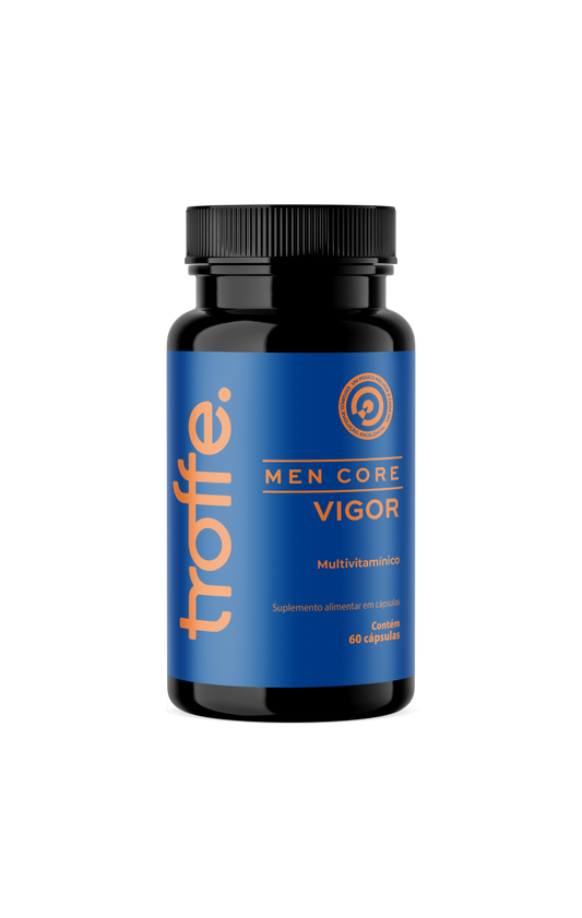 Troffe Men Core Vigor | Suporte para Energia, Força e Imunidade Masculina